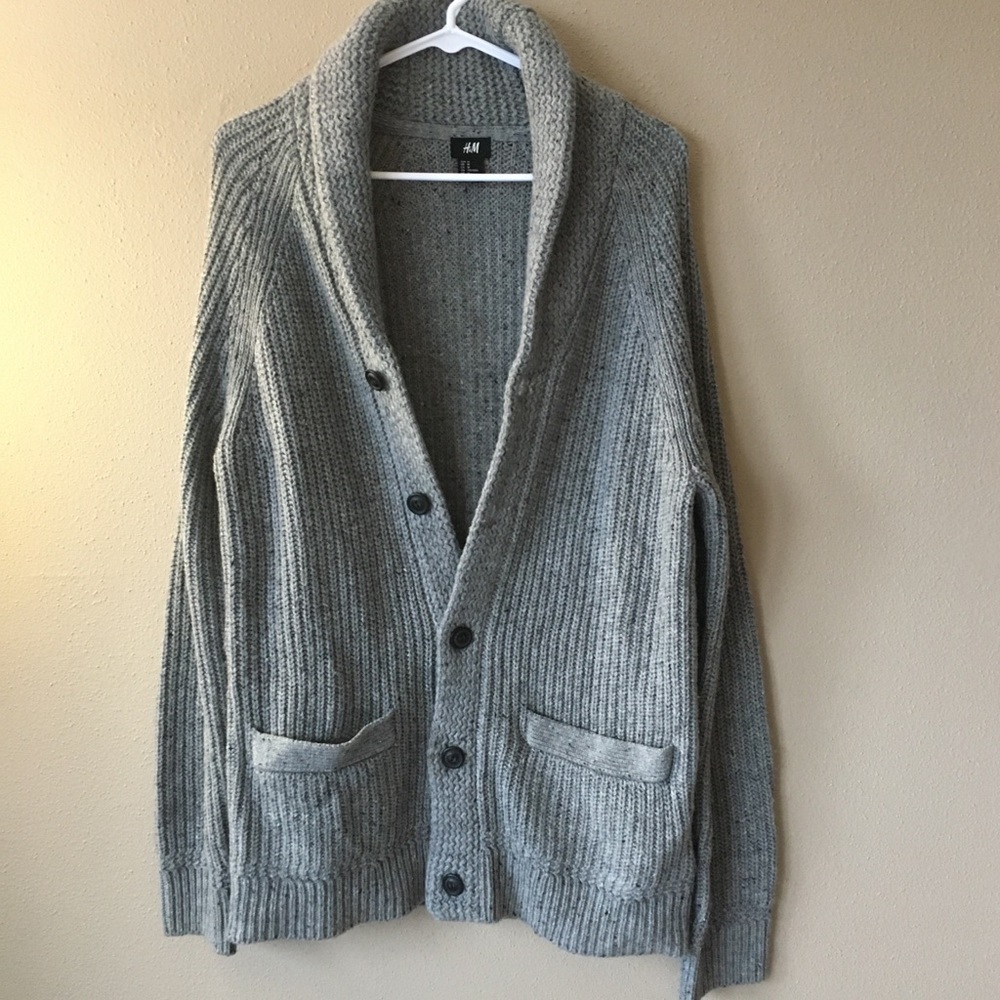 Men’s H&M thick cardigan sweater